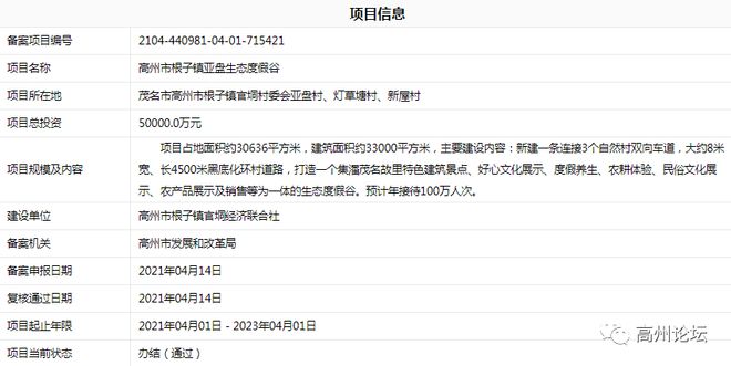 总投资102亿！高州这里要打造生态度假谷是你家乡吗？(图1)