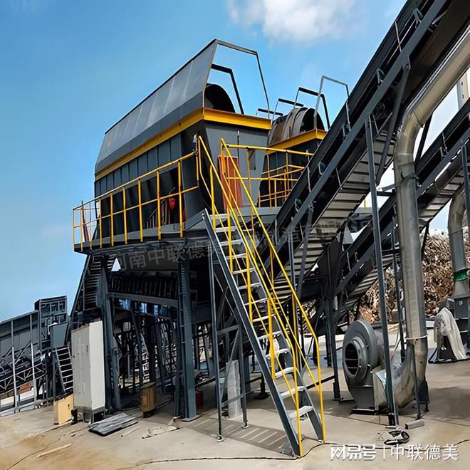 建筑垃圾分离机设备-安徽铜陵建筑废料破碎机-中联德美(图3)