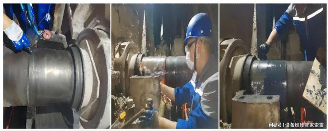 Kaiyun体育网站：破碎机轴承位磨损原来还可以这样修复！(图1)