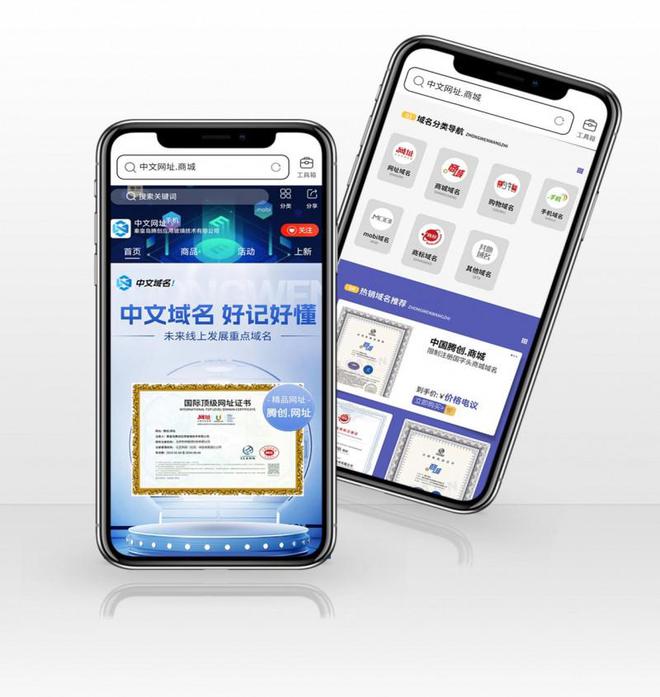 中文域名：中文网址商城域名专业行业平台开启交易新篇章(图1)