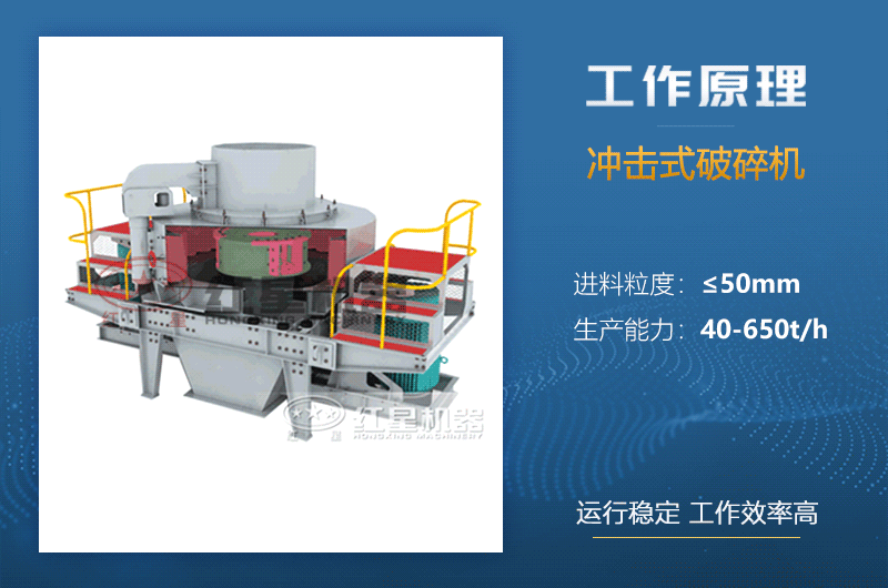 立轴式冲击破碎机型号参数有哪些？多少钱一台？(图2)