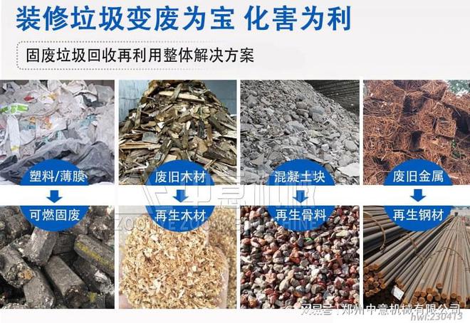 Kaiyun（中国体育）：小型装修垃圾处理设备粉碎装修垃圾设备(图3)