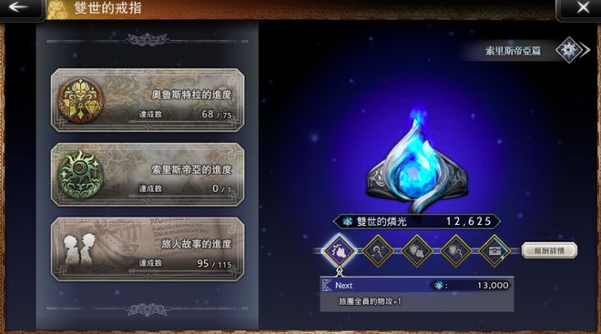 歧路旅人大陆的霸者：盘点五一要做的一是限时任务二是追进度(图3)