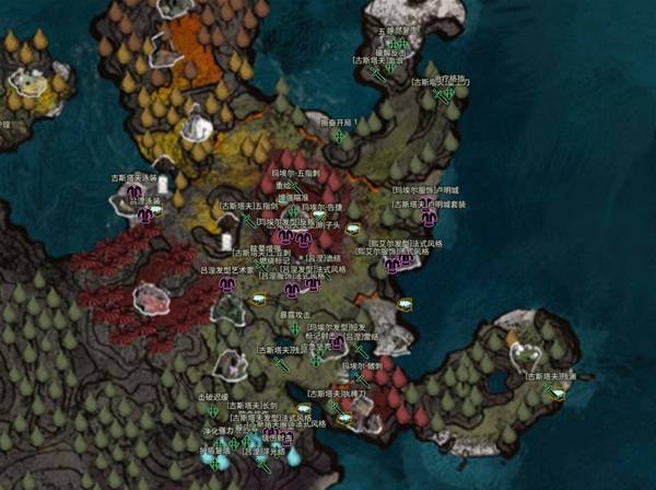 《光与影：33号远征队》全要素中文标识互动地图(图1)