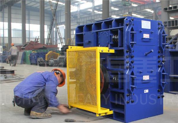 双辊破碎机-双辊破碎机的基本结构(图1)